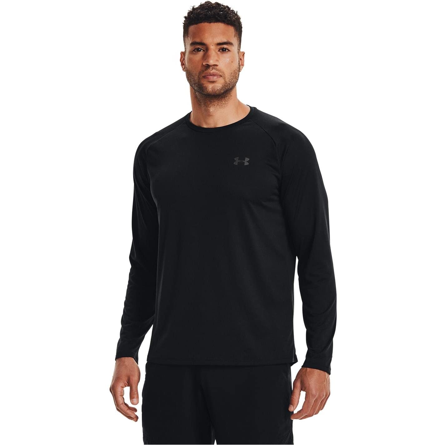 Under Armour Men's UA Tech™ Long Sleeve MD Black