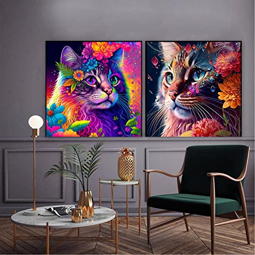 Yonmlenm Diamond Painting Kits,DIY Diamond Painting Kits for Adults,Full Drill Diamond Art Kits,5D Gem Art Crystal Painting for Home Wall Art Decor (13.7 * 13,7)