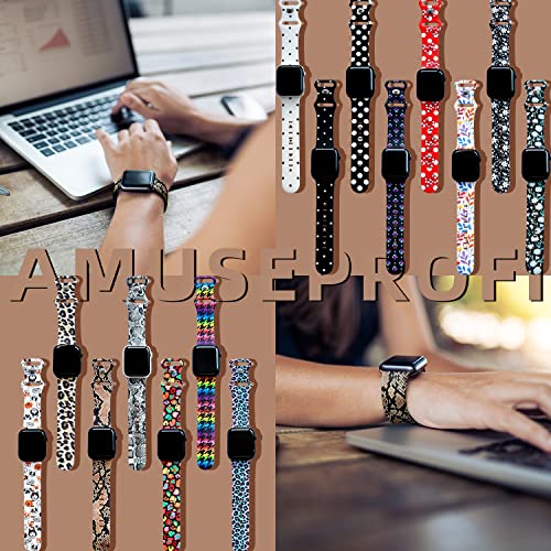 Compatible 44 Apple Watch Band for Women 38mm 40mm 41mm 42mm 44mm 45mm, iWatch Bands for Women Strap Wristbands Women Fun Apple Watch Band Compatible Apple Watch Series Ultra 8 7 6 5 4 3 2 1 SE PYTHON
