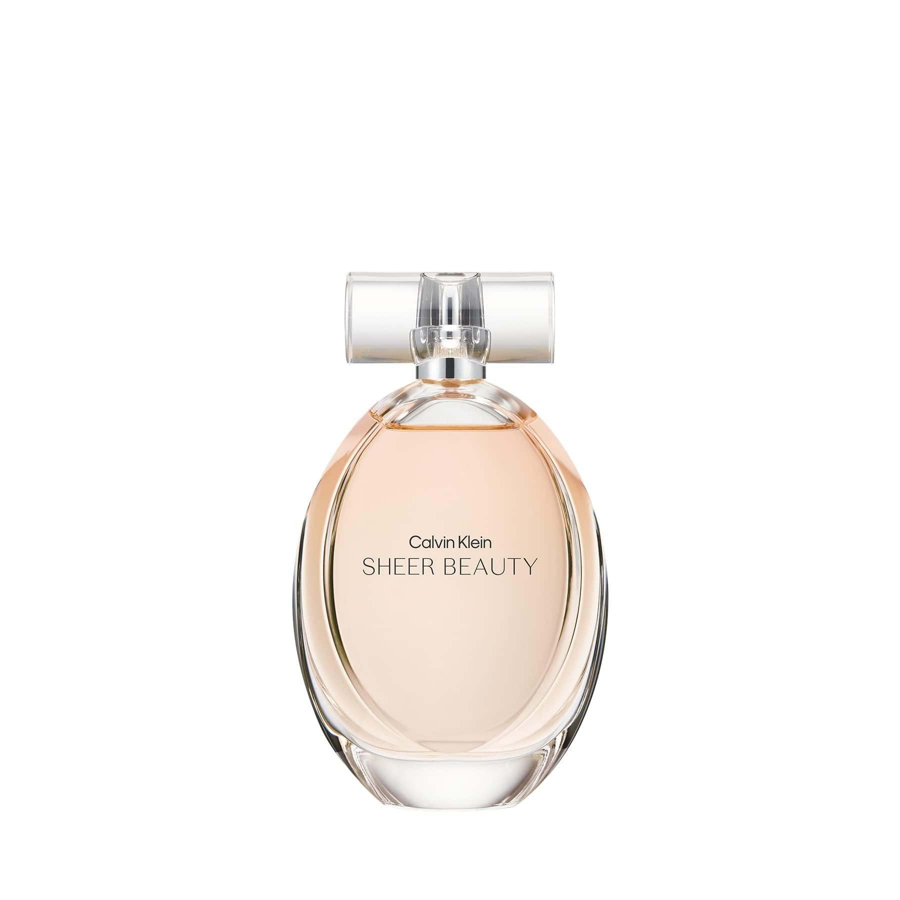 Calvin Klein Sheer Beauty Eau de Toilette – Floral Women's Perfume– With Notes of Peach Bellini Accord, Pink Lily, Peony & Vanilla Blossom – Luxury Perfumes for Women– Long Lasting Fragrance