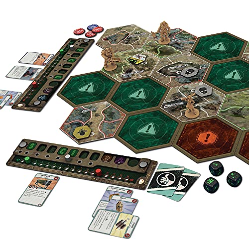 Fallout The Board Game (Base) | Strategy | Apocalyptic Adventure Game for Adults and Teens | Ages 14 and up | 1 to 4 Players | Average Playtime 2-3 Hours | Made by Fantasy Flight Games