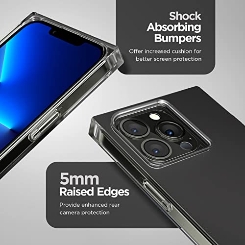 Case-Mate Tough iPhone 15 Pro Case - Clear [12ft Drop Protection] [Compatible with MagSafe] Magnetic Phone Case for iPhone 15 Pro 6.1", Shockproof Cover with Anti Yellowing, Anti Scratch Tech