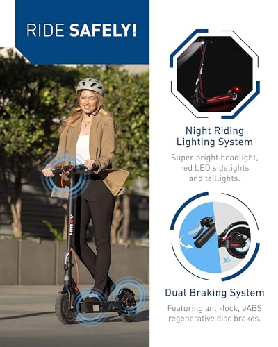 Hiboy KS4 Pro (Hiboy S2 Pro Updated Version) Electric Scooter, 500W Motor (Max 750W), 10" Honeycomb Tires, 25 Miles Long Range 19 MPH Foldable Commuti Electric Scooter Adults with Hiboy APP