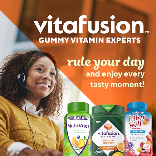 Vitafusion Soft Chews Immune Support (1), Adult Chewable Vitamin C for Immune Support, Individually Wrapped, Citrus Fusion Flavor, 30 Chews, 30 Day Supply