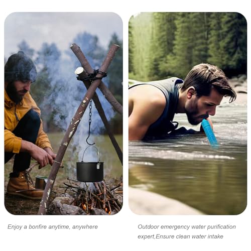 Survival Kit, 290Pcs Survival Gear First Aid Kit Emergency Tent, Camping Essentials Emergency Kit Accessories for Earthquake, Outdoor Adventure, Hiking, Hunting, Gifts for Men Women