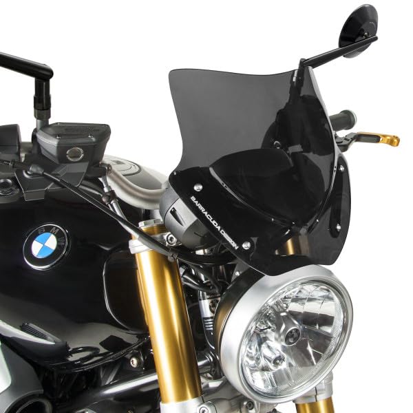 BarracudaMoto Aerosport Windshield for 2017-2020 BMW R NineT Pure & 2017-2020 BMW R NineT Scrambler