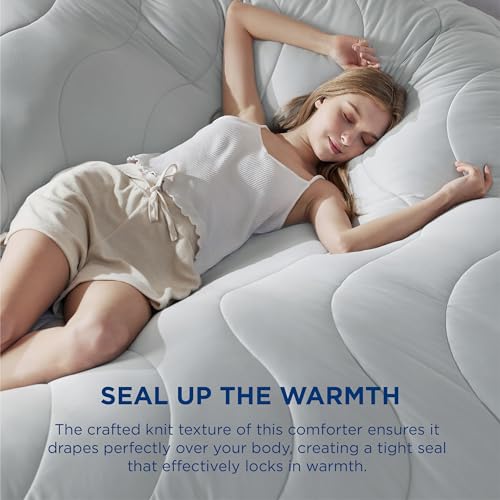 Bedsure Duvet Insert Twin, Lightweight Comforter Twin Size, Ultra Soft Down Alternative Comforter with Corner Tabs, Machine Washable Breathable Bedding, 88x68 inches