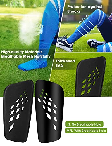 Boy Soccer Shin Guard, Soccer Socks Kids Boys Girls Football Calf Shin Pads, Shin Guards Soccer Youth, Knee High Sport Long Sock, XS for 3-7 Years Old