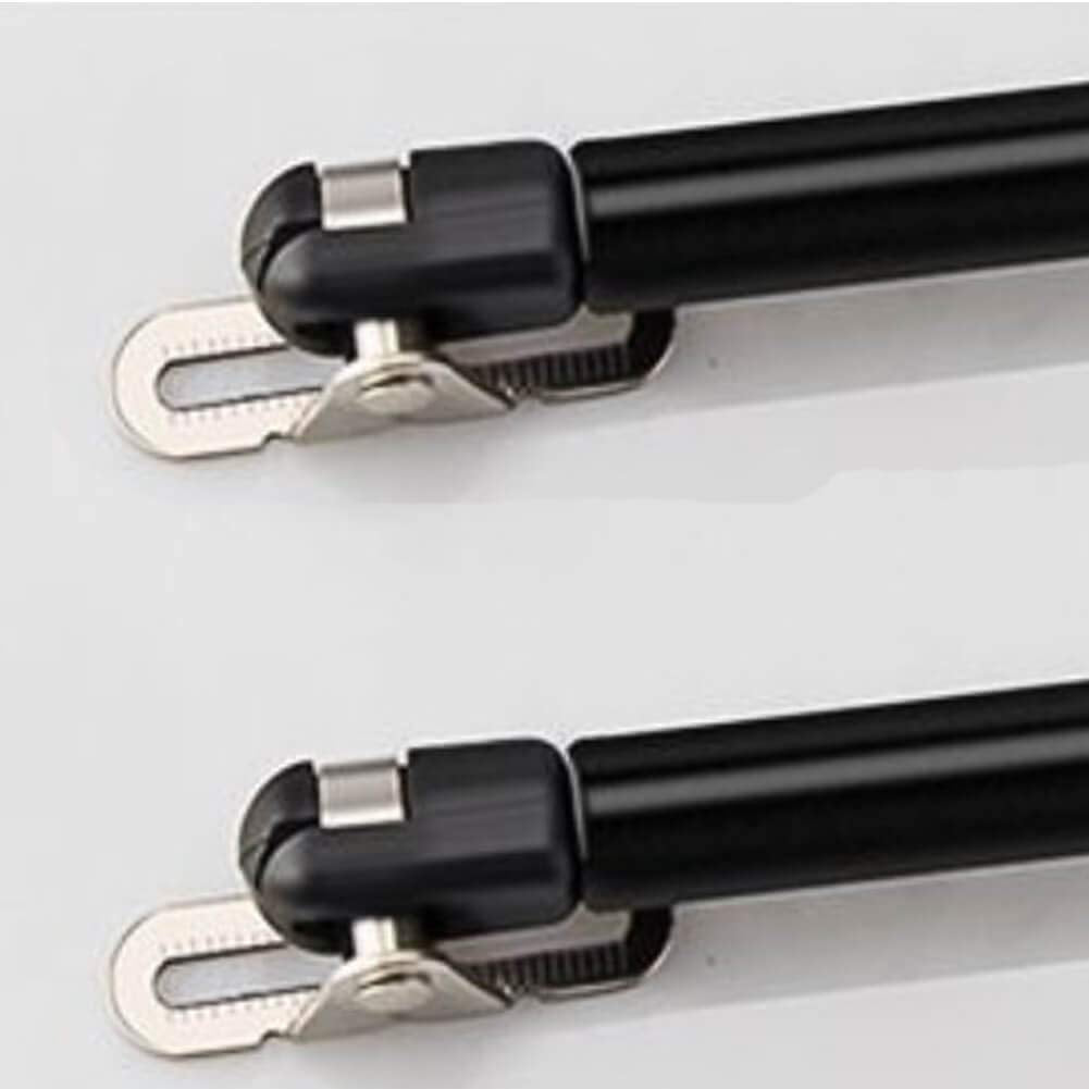 2 Pack Extended 10 inch Gas Prop Force 100N/22LB Gas Struts – Black Gas Springs/Window Lift and Lid Support/Gas Shocks for RV Bed Platform/Floor Hatch/Outdoor Bench/Cabinet/Tool Box