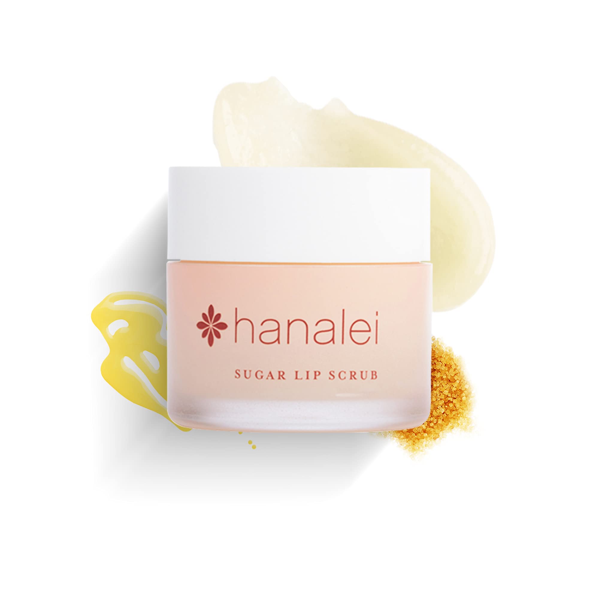 Hanalei Lip Care Bundle - Sugar Lip Scrub and Kukui Oil Lip Treatment in Clear