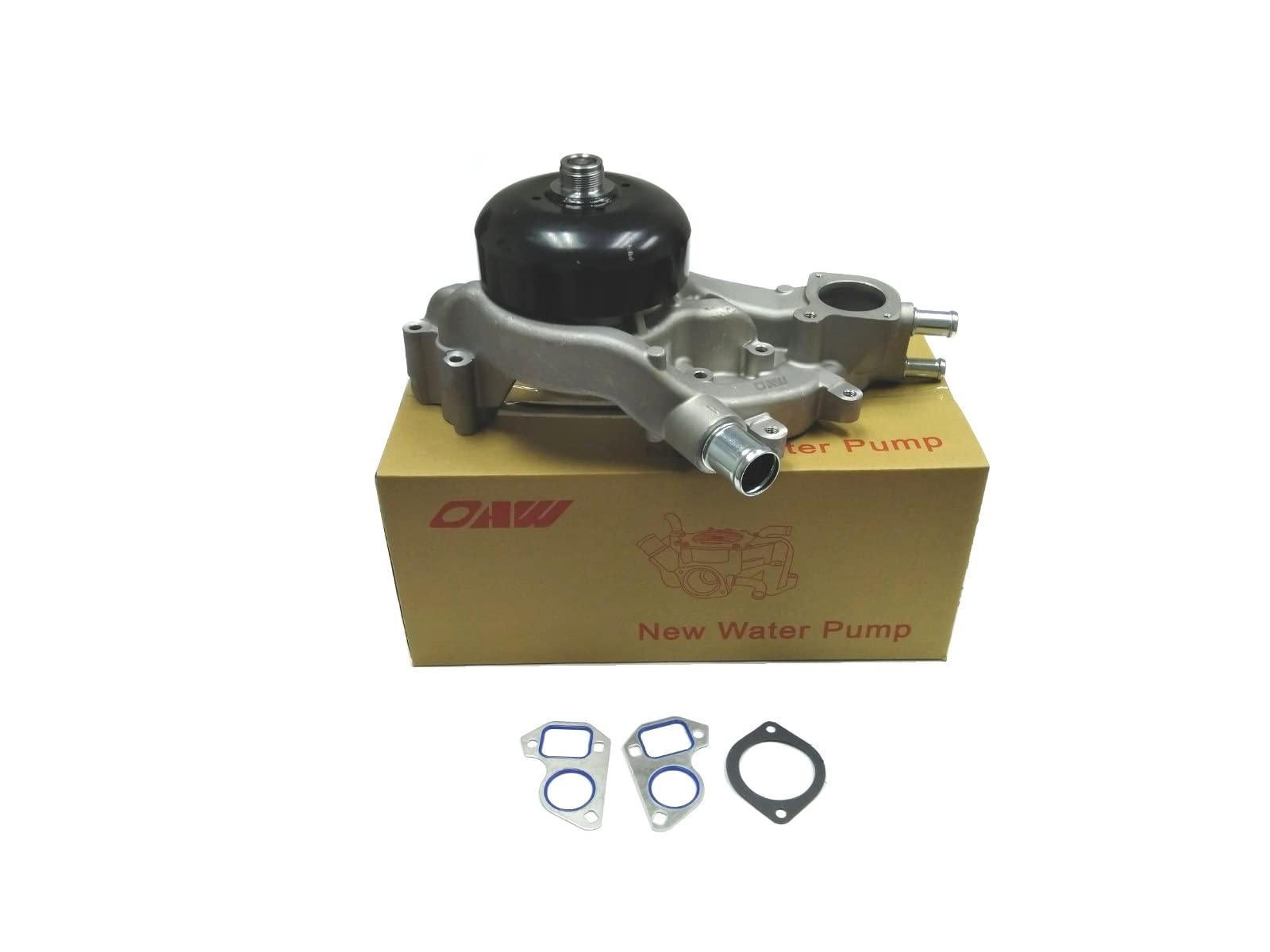 OAW G9670 Water Pump for GM 4.8L 5.3L 6.0L 6.2L (2007-2019) Buick Rainier Cadillac Escalade Chevrolet Avalanche Chevy Silverado Express Surburban Tahoe Trailblazer GMC Canyon Envoy Sierra Yukon
