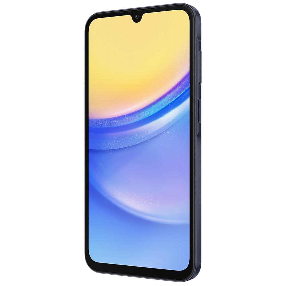 SAMSUNG Galaxy A15 5G Dual SIM (128GB, 2024) 6.5" 90Hz AMOLED, 50MP Camera, 4G Volte (Fully Unlocked International Model for AT&T, T-Mobile, Verizon, Global) A156M/DSN (w/ 256GB SD Card, Blue Black)