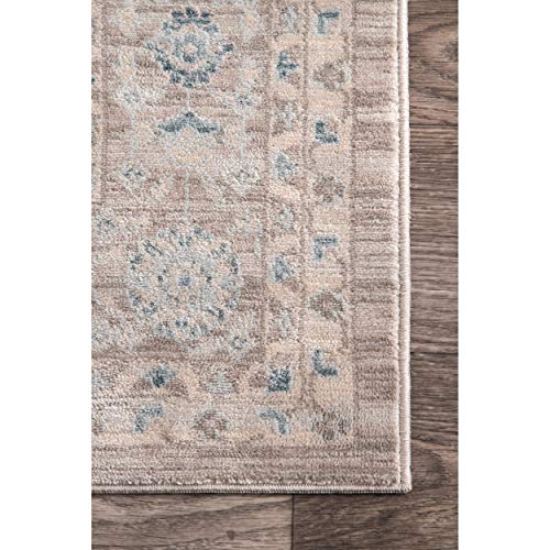 nuLOOM Vintage Sherell Accent Rug, 3x5, Taupe