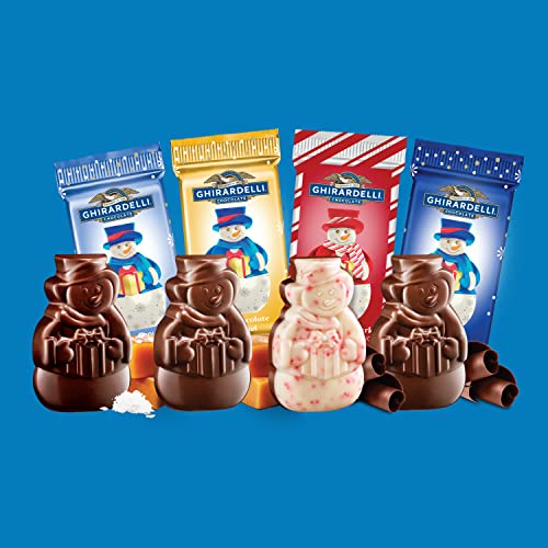 GHIRARDELLI Holiday Chocolate Snowmen Assortment, 15 Oz Bag