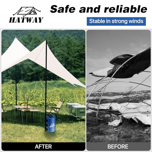 Hatway Canopy Water Weight Bag,88 LBS Water Tent Weights Set of 4 Leg Weights for Pop Up Canopy,Gazebo,Canopies,Tent-4 * 10L-Black