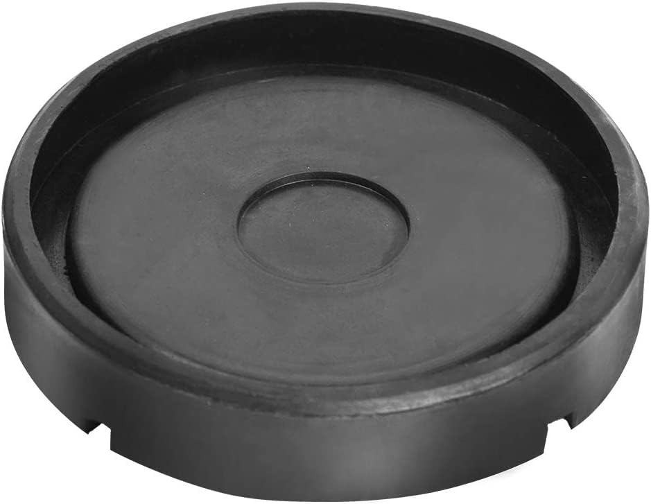Nergrowing Jack Pad Floor Jack Rubber Pad Universal Jack Adapter Pinch Weld Side Frame Rail Protector Puck(2PCS, Round Shape)