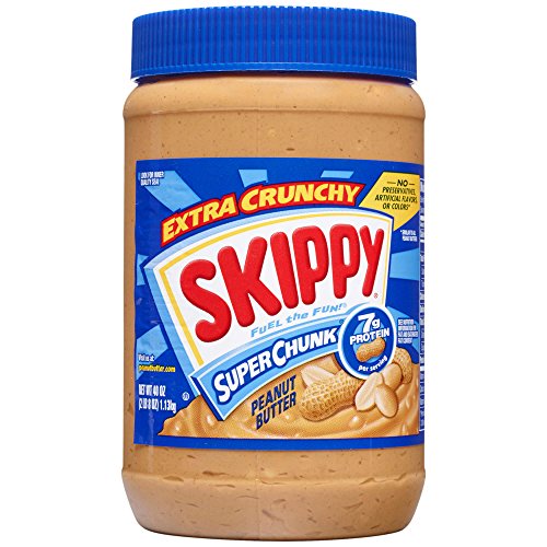 SKIPPY Peanut Butter, Super Chunk, 40 Ounce