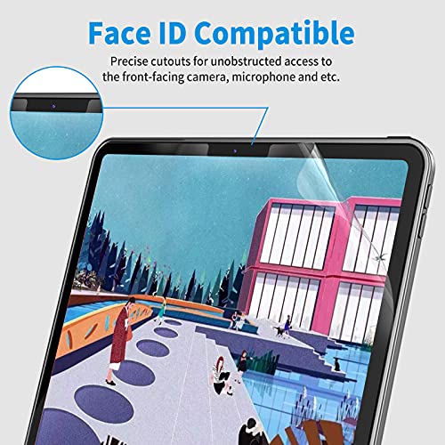 [2 PACK] Paperfeel Screen Protector Compatible with iPad Pro 12.9 Inch (2021&2020&2018),High Touch Sensitivity No Glare Scratch for iPad Pro 12.9 Matte Screen Protector, Compatible with Apple Pencil