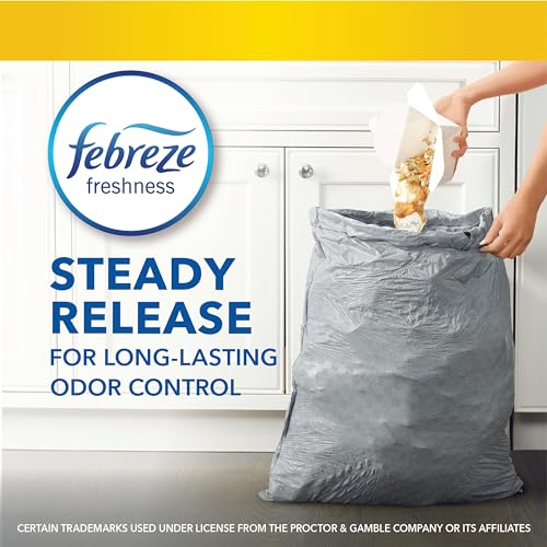 Glad Trash Bags, ForceFlex Tall Kitchen Drawstring Garbage Bags, 13 Gal, Fresh Clean Scent with Febreze, 110 Ct