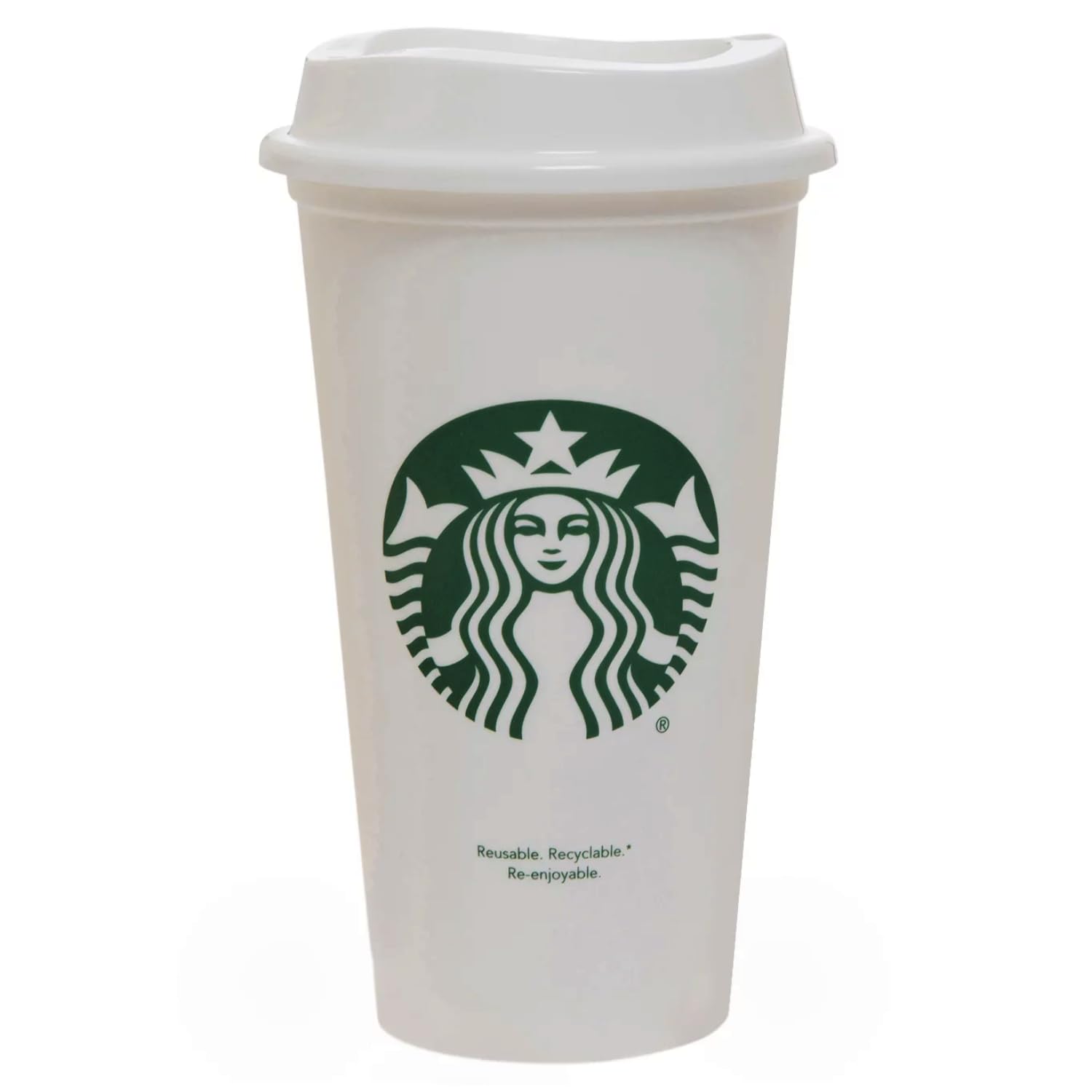 Starbucks Set of 5 16oz Reusable Hot Cups with Lid