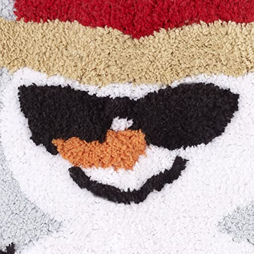 Avanti Linens - Bath Mat, Cotton Rug with Non-Skid Backing, Christmas Inspired Bathroom Accessories (Holiday Collection, Santa)