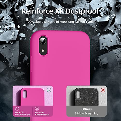 Dssairo [3 in 1 for iPhone x Case/iPhone Xs case, with 2 Pack Screen Protector, Liquid Silicone Slim Shockproof Protective Phone Case 5.8 inch [Microfiber Lining] (Alpine Green)…