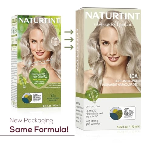 Naturtint 4N Natural Chestnut Permanent Hair Color (Pack of 1), Ammonia Free, Vegan, Cruelty Free, up to 100% Gray Coverage, Long Lasting Results (Packaging may vary)