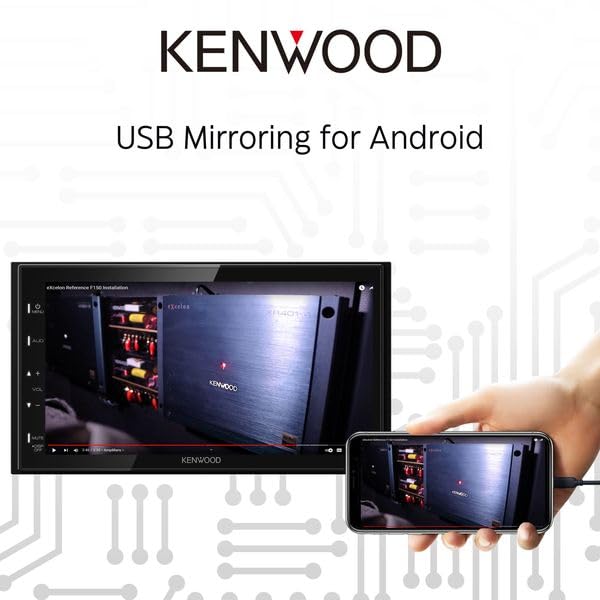 Kenwood DMX129BT Multimedia Receiver with Bluetooth