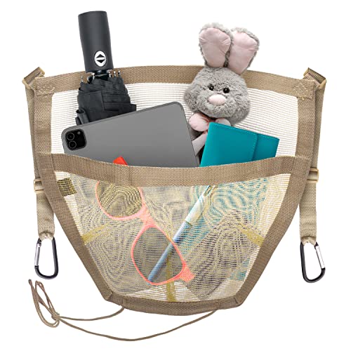 Car Cache – Car Purse Storage (Patented) with Pocket for Small Items - Dog Barrier Too