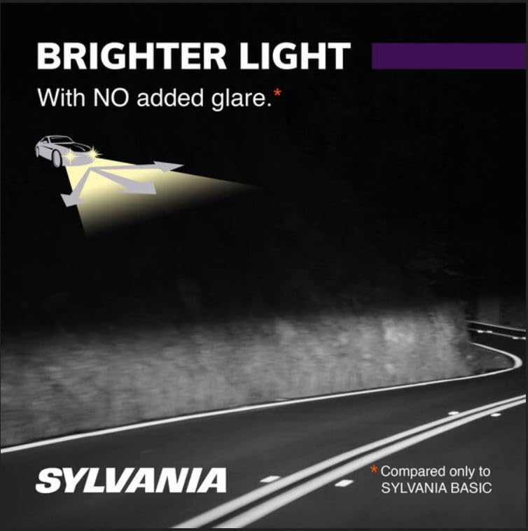 SYLVANIA - H11 XtraVision - High Performance Halogen Headlight Bulb, High Beam, Low Beam and Fog Replacement Bulb (Contains 2 Bulbs)