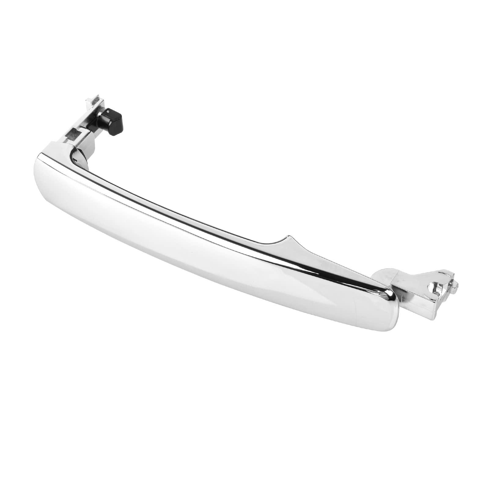 FAERSI Outside Exterior Chrome Door Handle Front Left Driver Side with Keyhole | Without Smart Key | for 2003-2008 Infiniti FX35 FX45, 2008-2013 Nissan Rogue, 2003-2007 Murano, 80640-CA012, 80640CA012