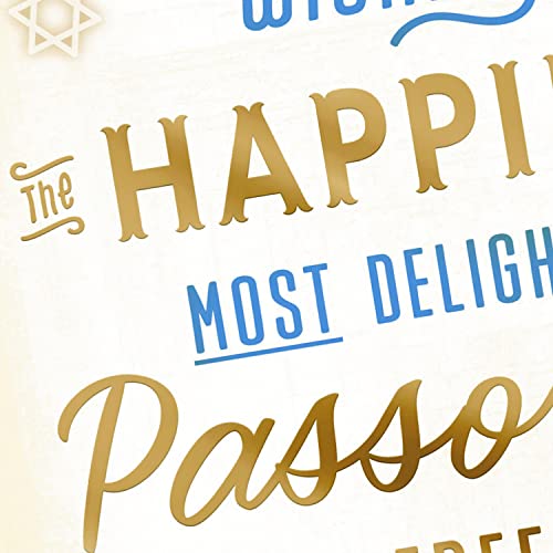 Hallmark Tree of Life Pack of Funny Passover Cards, A Little Schmaltz (4 Cards with Envelopes)