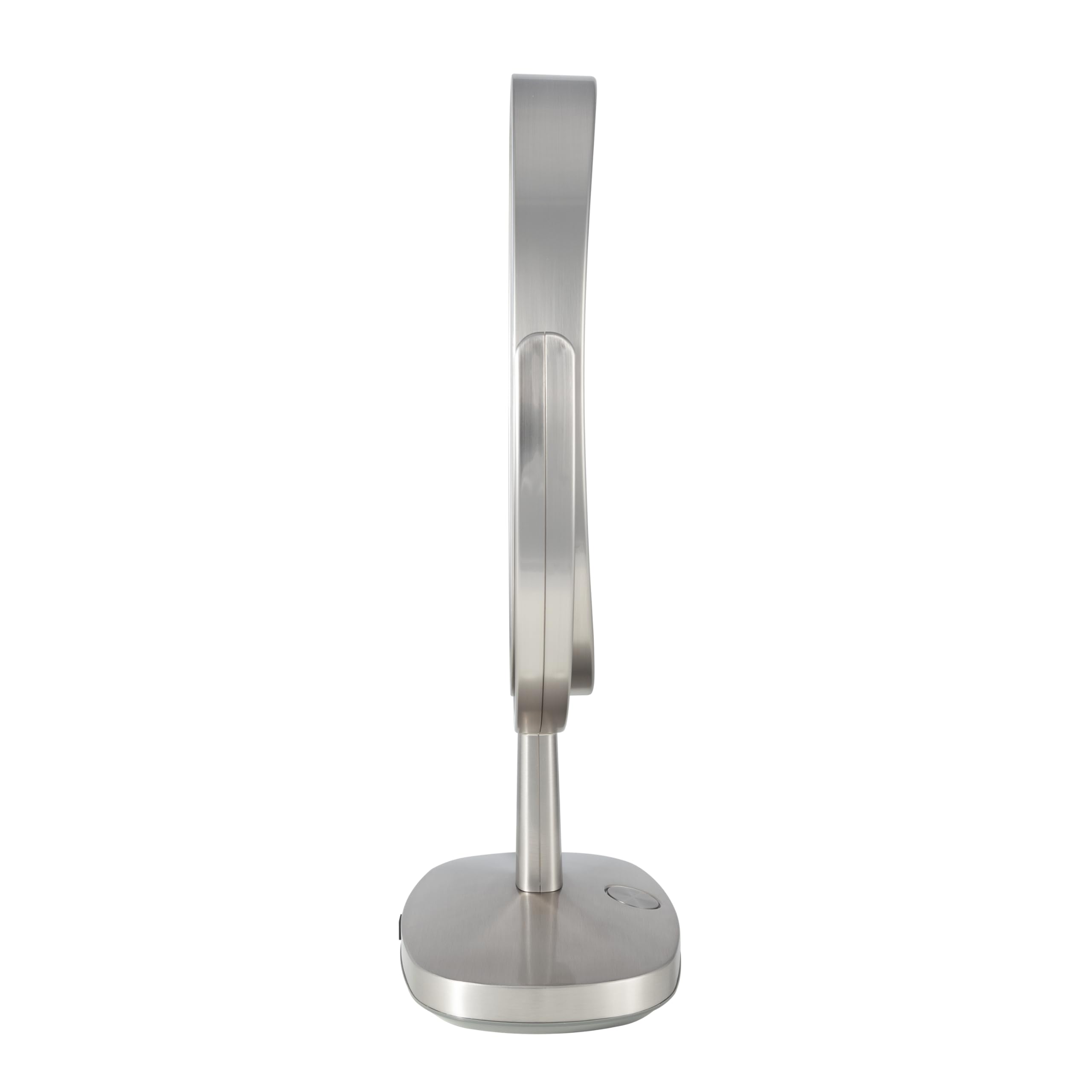 Zadro Newport 10" by 18" Oval LED Lighted Makeup Mirror with Magnification 5X/1X Touch Control Makeup Mirror with Lights