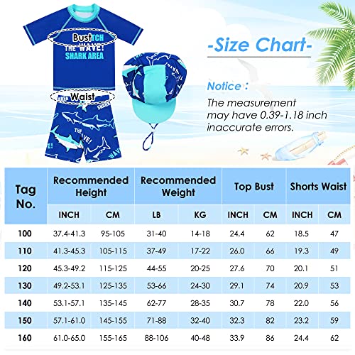 Baby Boys Swimming Set Elastic SPF50+ Sun Protection Swimsuit Swimwear Set 2-4T