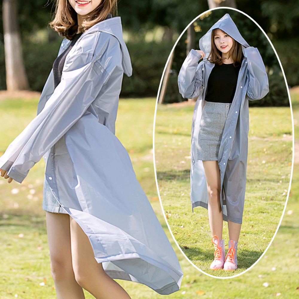 Raincoat Outdoor Rain Coat Adult Long Section EVA Thick Rainwear