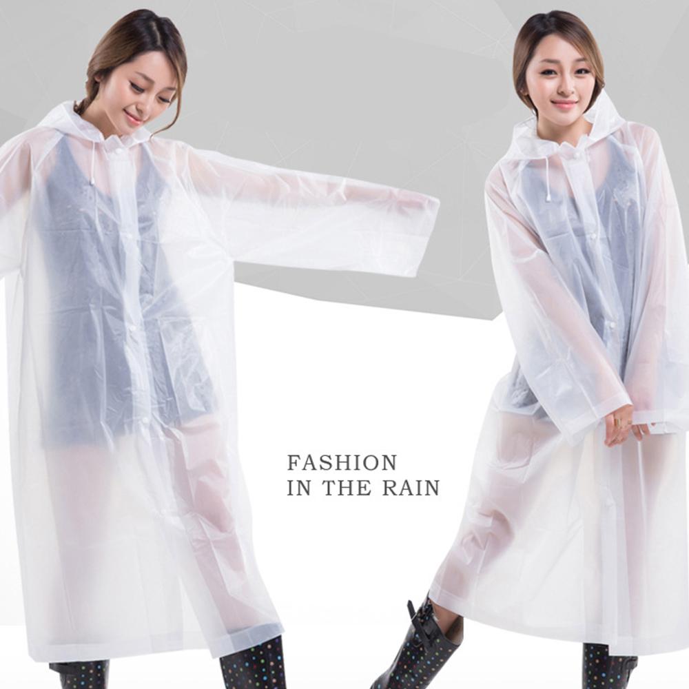 Raincoat Outdoor Rain Coat Adult Long Section EVA Thick Rainwear