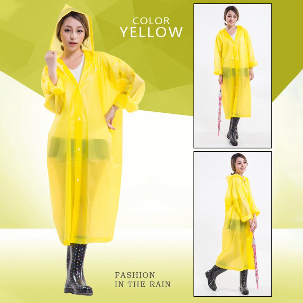 Raincoat Outdoor Rain Coat Adult Long Section EVA Thick Rainwear