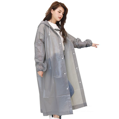 Raincoat Outdoor Rain Coat Adult Long Section EVA Thick Rainwear