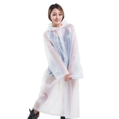 Raincoat Outdoor Rain Coat Adult Long Section EVA Thick Rainwear