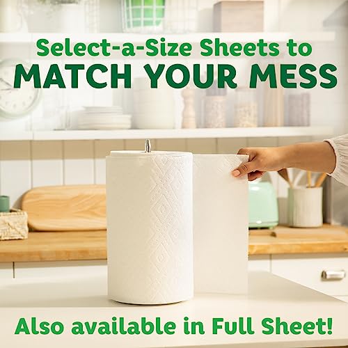 Bounty Select-A-Size Paper Towels, Prints, 2 Triple Rolls = 6 Regular Rolls (Packaging May Vary)