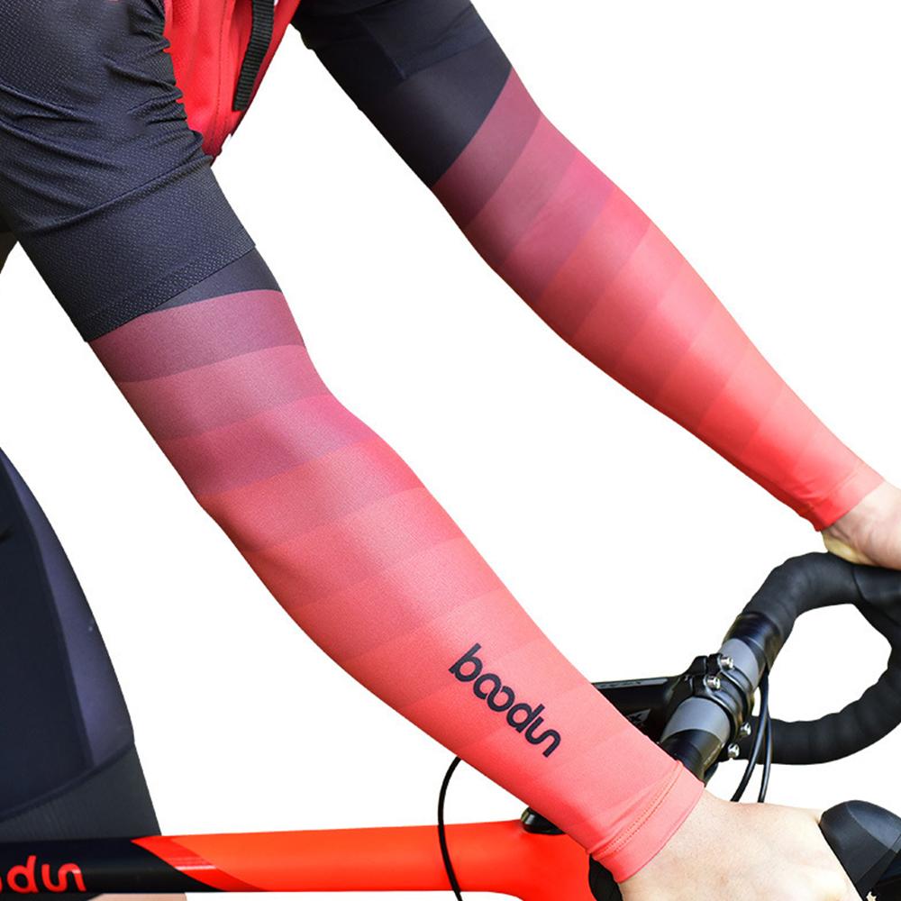 Mixed Color Arm Sleeves UV Sun Protection Compression Cover Up Cycling