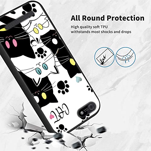 RYUITHDJP for Cloud Stratus C5 Elite Phone Case 5.5" with Cat Cute Paw Cartoon Anime Theme Design, Case for Cloud Stratus C5 TPU Stylish Shockproof Cover