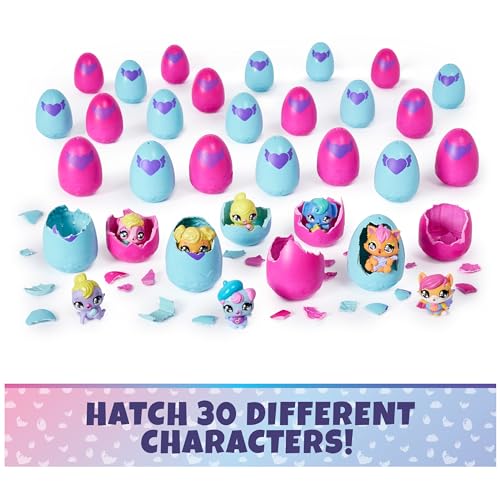 Hatchimals Alive CollEGGtibles 30 Egg Mystery Value Pack - Mini Figures Ultimate Cracking Set: Who Will You Hatch? - 30 Unique Figures, Party Favors, Stocking Stuffers Pack (Age 3+)