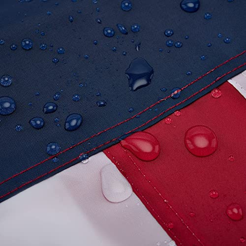 ROTERDON American Flag 2x3 FT Outdoor - Made in USA, USA Heavy Duty 420D Nylon US Flags for Outside, Luxury Embroidered Stars, Sewn Stripes and Brass Grommets