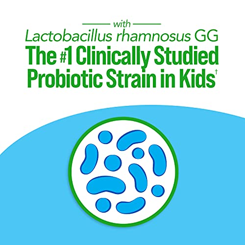 Culturelle Kids Complete Chewable Multivitamin + Probiotic For Kids, Ages 3+, 50 Count, Digestive Health, Oral Health & Immune Support - With 11 Vitamins & Minerals, including Vitamin C, D3 & Zinc