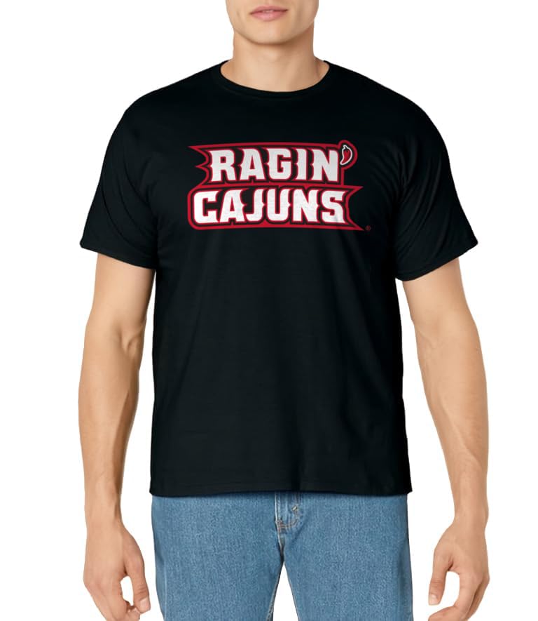 Louisiana Lafayette Ragin Cajuns Icon Officially Licensed T-Shirt