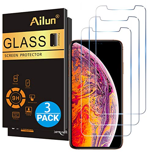 Ailun Privacy Screen Protector for iPhone 11 Pro Max/iPhone Xs Max [6.5 Inch] 2Pack Anti Spy Private Case Friendly Tempered Glass