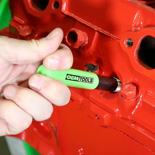 OEMTOOLS 25644 M14-1.25 Fix-A-Thread Spark Plug Saver Inserts Kit, Metric, Restores Damaged Threads for Automotive Repair, Includes Stainless Steel Inserts for High-Demand Applications