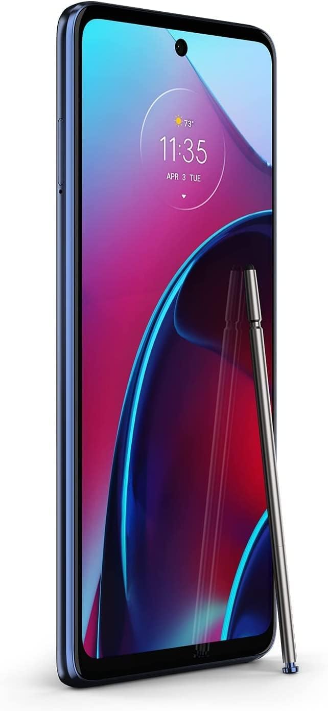 Moto G Stylus | 2022 | 2-Day Battery | Unlocked | Made for US by Motorola | 6/128GB | 50MP Camera | Twilight Blue (Renewed)