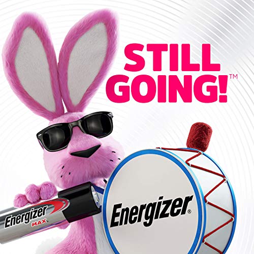 Energizer MAX 9V Batteries (2 Pack), 9 Volt Alkaline Batteries - Packaging May Vary